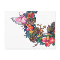 Galah with Christmas C postcards
