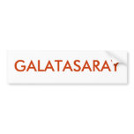 Galatasaray bumper sticker bumper stickers