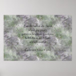Galatians 5:22-23 ~ Fruit of the Spirit posters