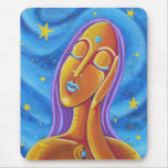 Galaxy Girl Mousepad