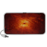 galaxy inspired abstract design portable speaker