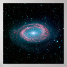 Galaxy NGC 4725 Posters
