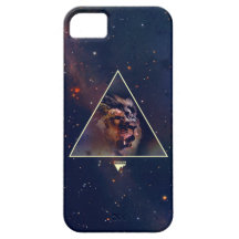 Galaxy Triangle Lion Head - Trendium Authentic iPhone 5 Case