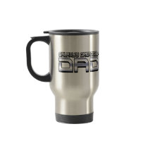 Galaxy's Greatest Dad Funny Travel Mug