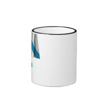 Galicia waving flag with name coffee mug