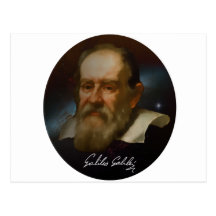 Galileo Galilei Bust Postcard