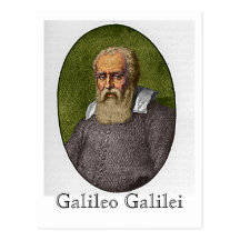 Galileo Galilei Post Card