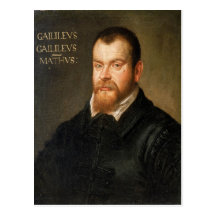 Galileo Galilei Postcard