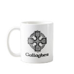 Gallagher Celtic Cross Coffee Mug