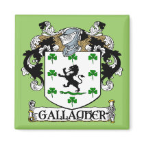 Gallagher Coat of Arms Magnet