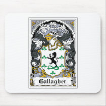 Gallagher Family Crest Mouse Mats