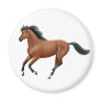 Galloping Bay Horse Magnet