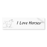 Galloping Horse bumper stickers