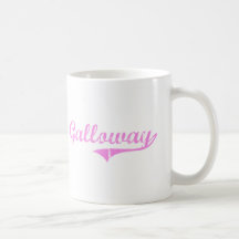 Galloway Last Name Classic Style Mug