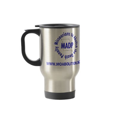 Gallows, Lincoln quote travel mug by moabolition