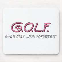 GALS ONLY LADS FORBIDDEN MOUSE MATS