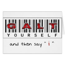 GALT YOURSELF logo Card