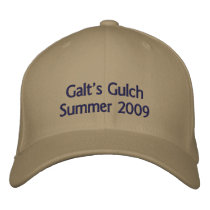 Galt's Gulch Baseball Cap