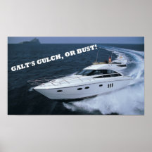 Galt's Gulch Or Bust! Print