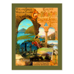 Galway Travel Poster Postcard