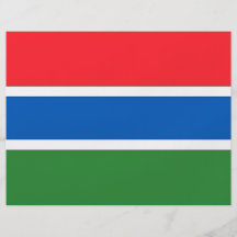 Gambia Flag Flyer