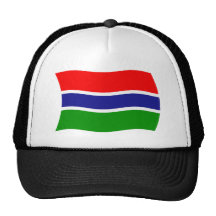 Gambia Flag Hat