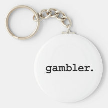 gambler. key chain