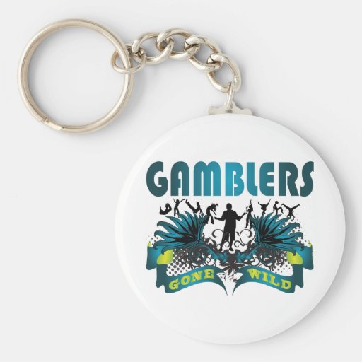 Gamblers Gone Wild Key Chain