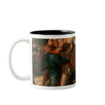 Gamblers Quarrelling Coffee Mugs