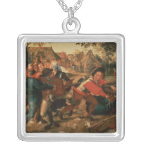 Gamblers Quarrelling Personalized Necklace