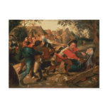 Gamblers Quarrelling postcards