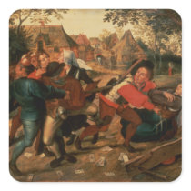 Gamblers Quarrelling Sticker