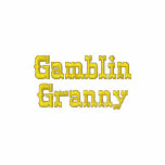 Gamblin Granny Shirt Embroidered Polo Shirt
