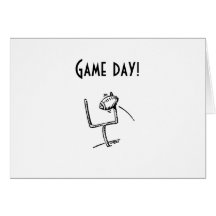 GAME DAY - WEDDING WISHES CARD
