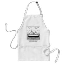 Game Dog Plays Chess Apron