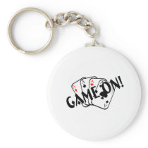 Game On (Aces) Keychain