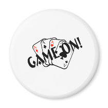 Game On (Aces) Refrigerator Magnets