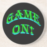GAME ON! BEVERAGE COASTERS
