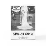 GAME ON GIRLS! -  Bridesmaid invitation Card