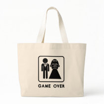 Game Over Canvas Bag