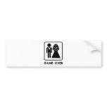 Game Over bumper stickers