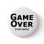 Game Over buttons