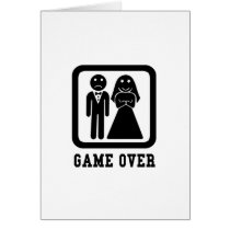 Game Over Greeting Cards