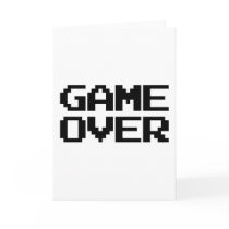 Game Over Card
