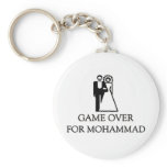 Game Over For Mohammad keychains