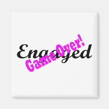 Game Over Fridge Magnets