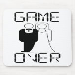 GAME OVER Funny Wedding Design Mouse Pads