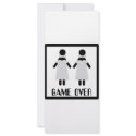 game over lesbian couple icon rack cards