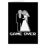 game over marriage funny wedding tshirt