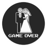 game over marriage funny wedding tshirt